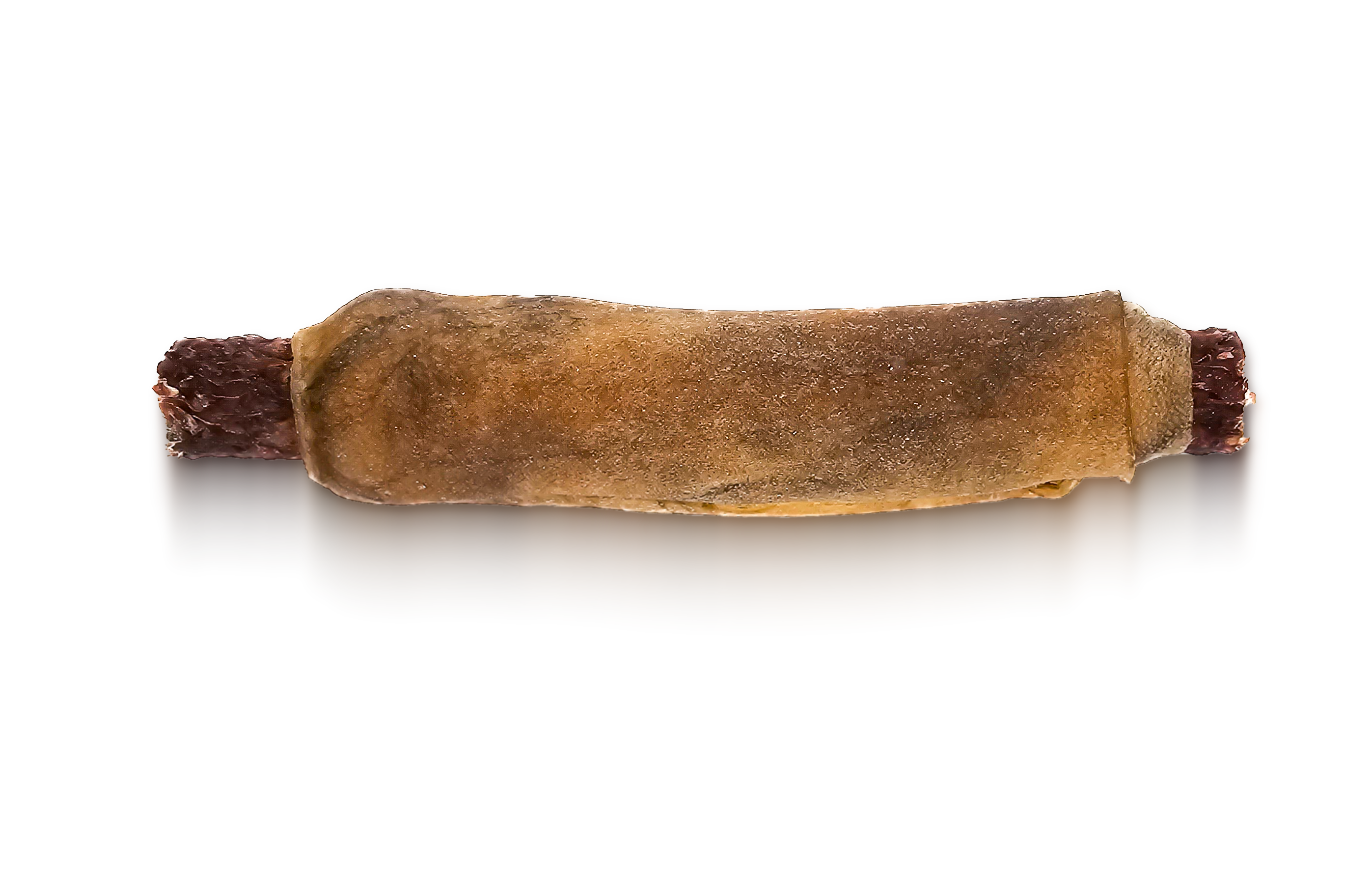 Hot Dog da masticare per cani - coniglio con melograno in pelle di cervo 2 pz.