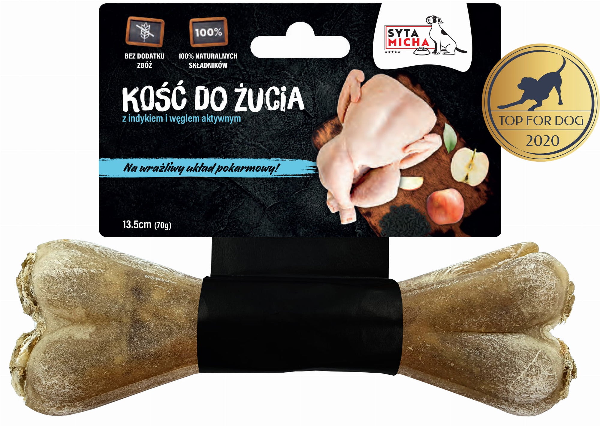 Osso da masticare per cani per un delicato sistema digestivo 13,5 cm