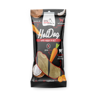 Hot Dog da masticare per cani - coniglio con MCT 2 pz.