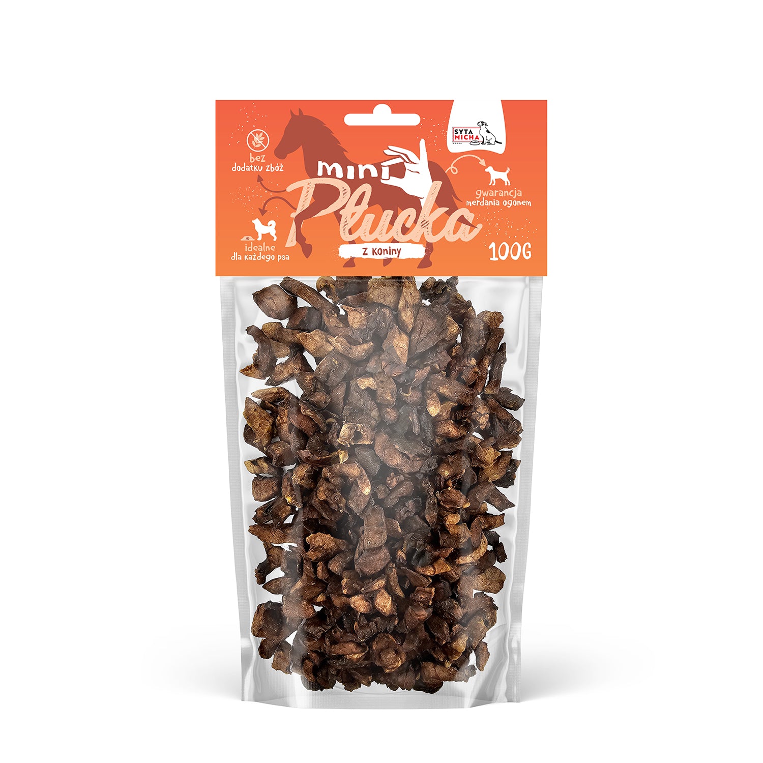 Mini polmoni di cavallo 100g
