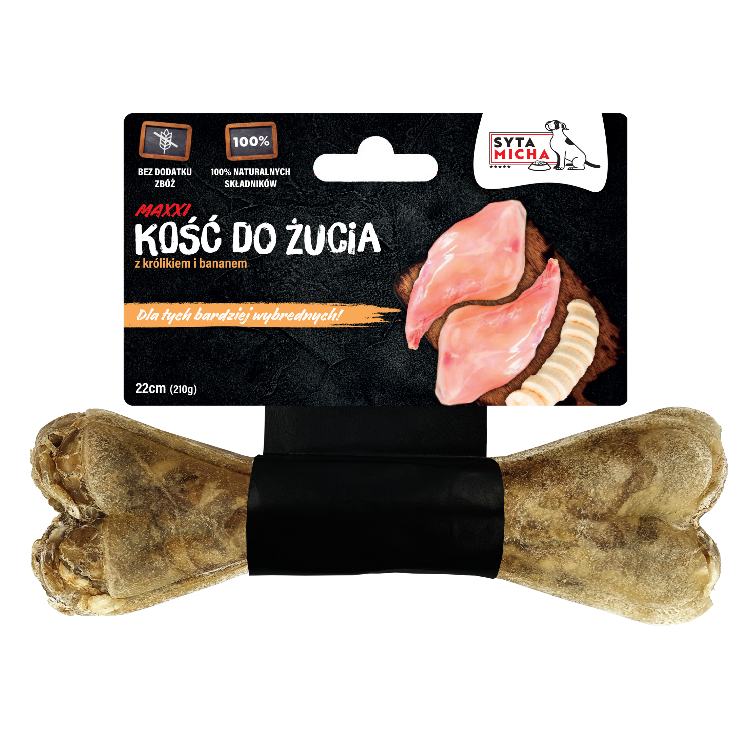 Osso da masticare per cani schizzinosi 22cm MAXXI