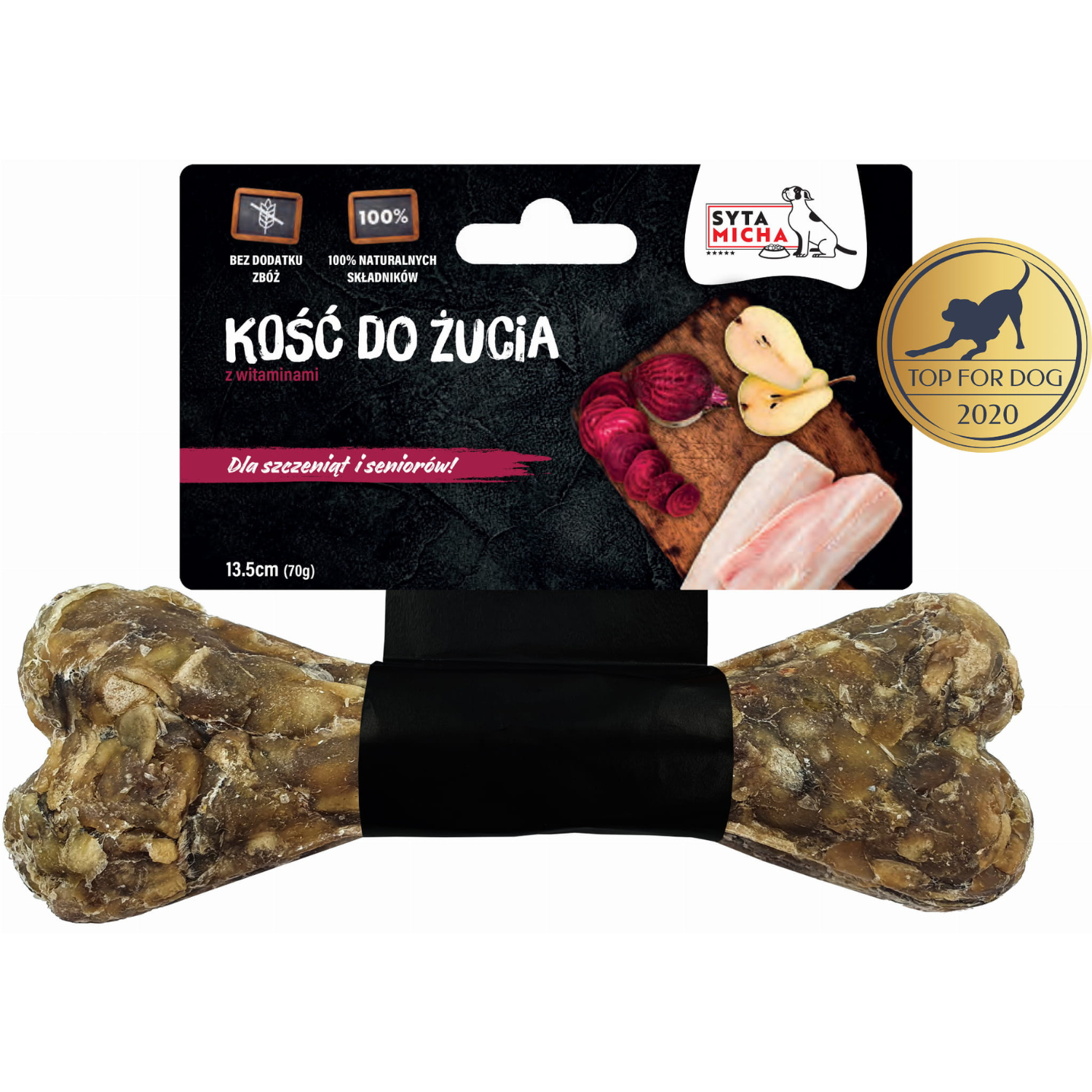 Osso da masticare per cuccioli 13,5 cm