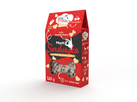 Ciasta dla psa Mini serduszka z królikiem, mąką kokosową i morelą 100g