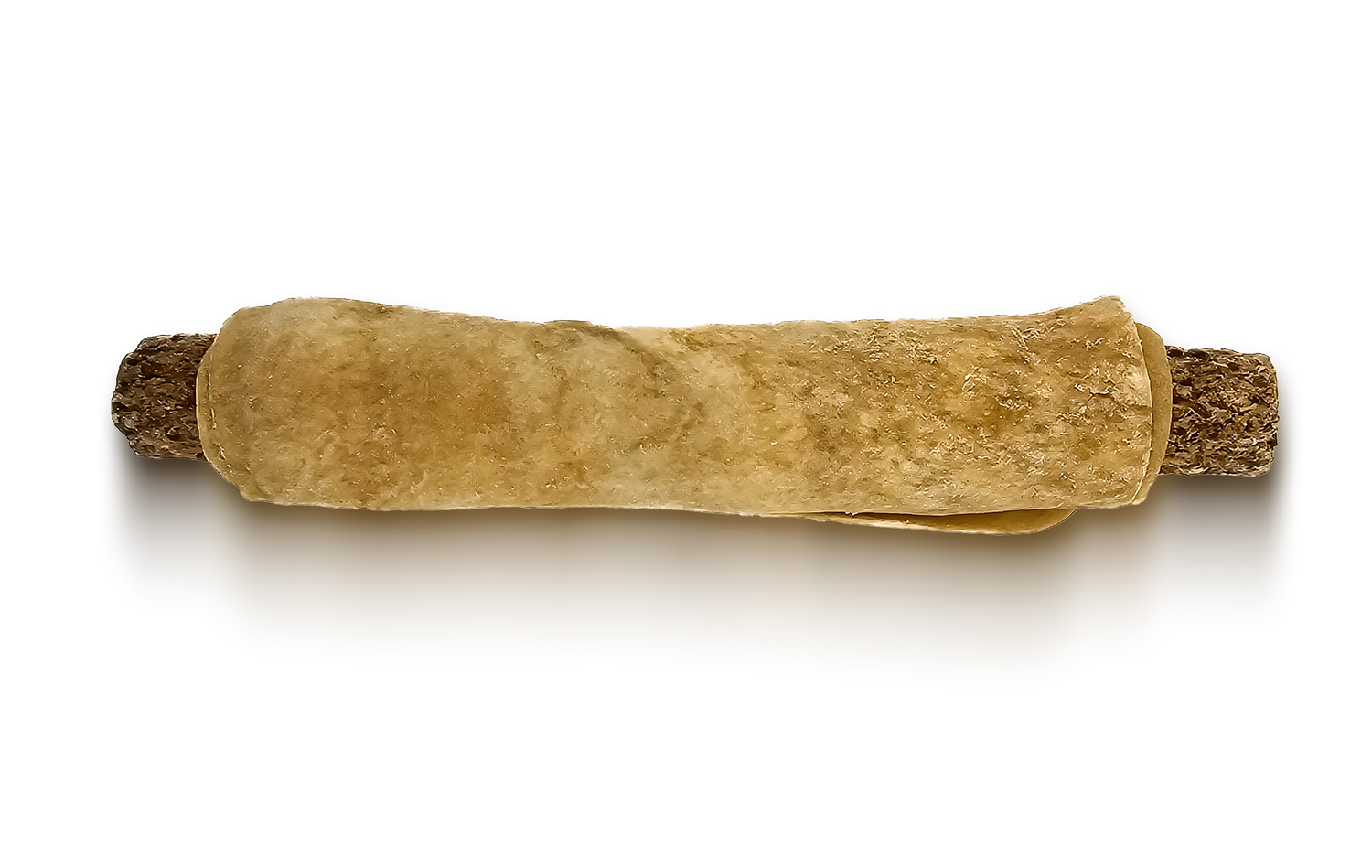 Hot Dog do żucia dla psa - warzywny z papają w skórze owcy 2 szt.