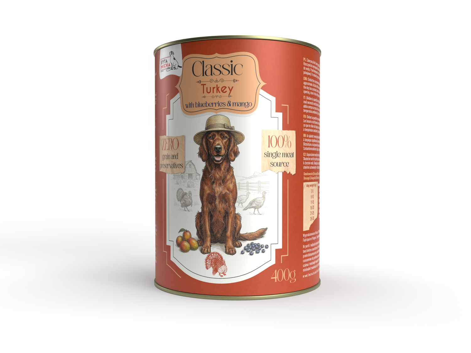 Classic indyk z mango 400g