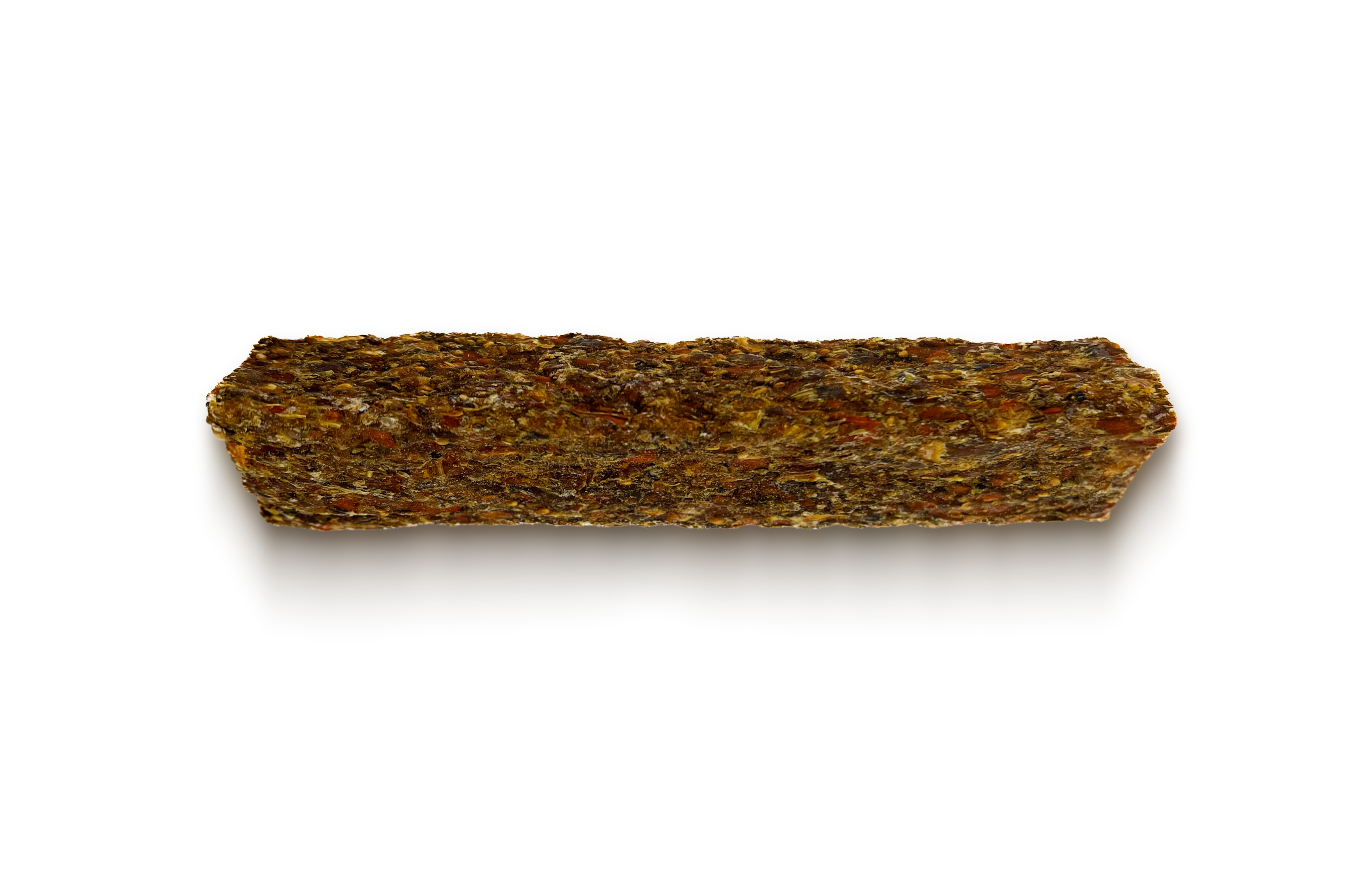 Triangolo da masticare per cani - struzzo con ciliegia e semi di chia 2 pz.