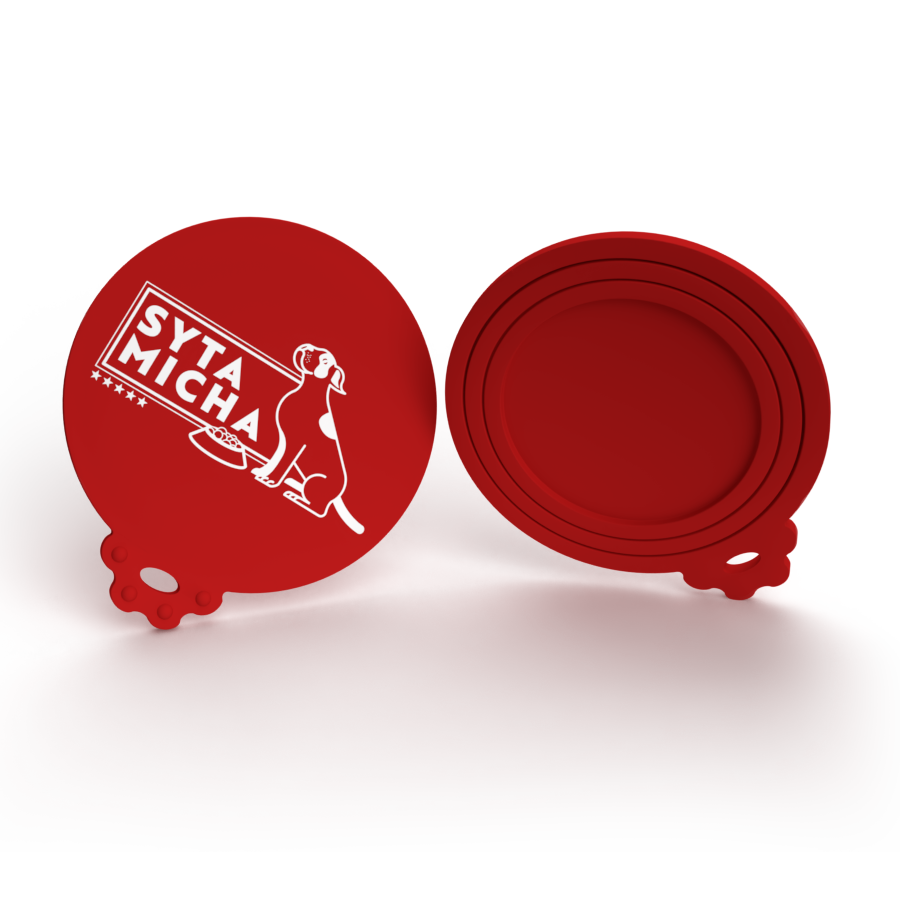 Силіконова кришка для банки з кормом